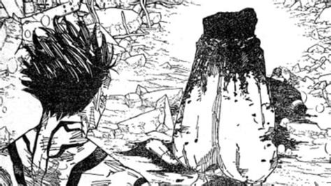 When Mahoraga aimed the slice toward Gojo, it was not only trying the cut through Gojo but the world itself. That is why Infinity didn’t stand a chance against it because if the world can be cut, then so can Infinity. ... It’s then finally shown that Gojo is dead. His torso is sliced in half, with his legs still standing while his upper body lies …